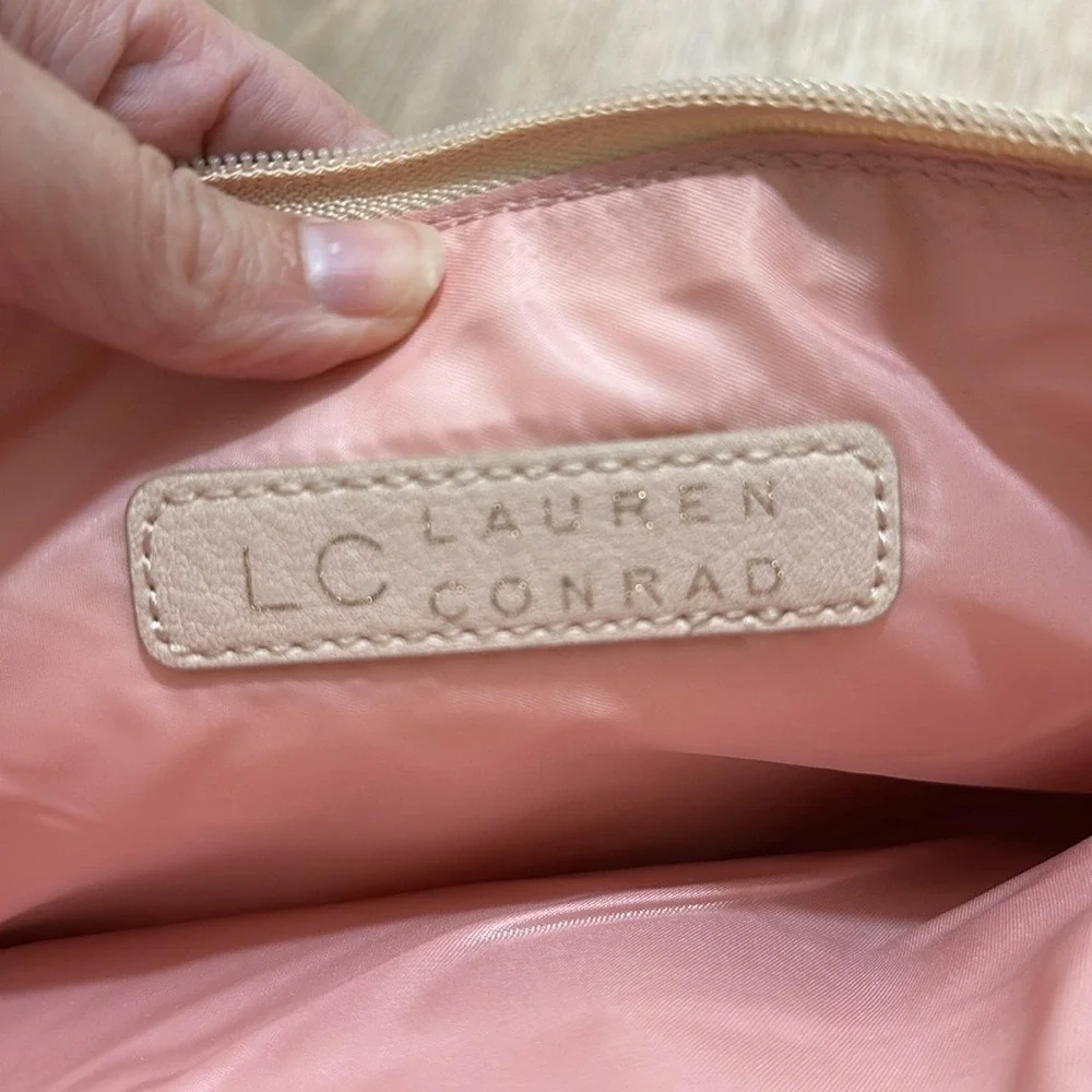 LC LAUREN CONRAD | Blush Fox and Black Penguin Wristlet Grab‎ & Go Pouch Bundle